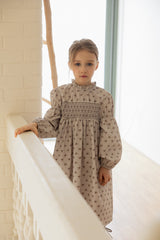 ［perrobebe］Ivy smock one-piece