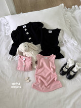 ［second moment］Ribbon one-piece set up