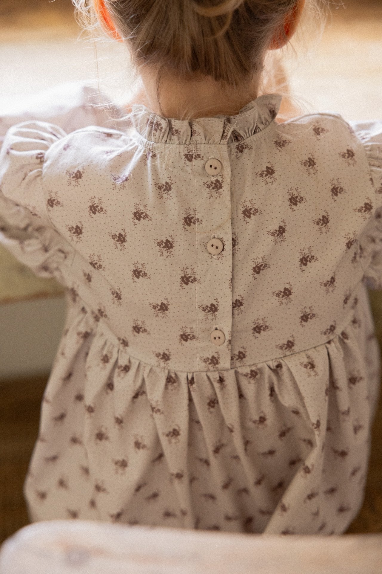 ［perrobebe］Ivy smock one-piece