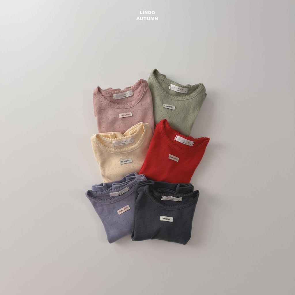 ［LINDO］Day label tee