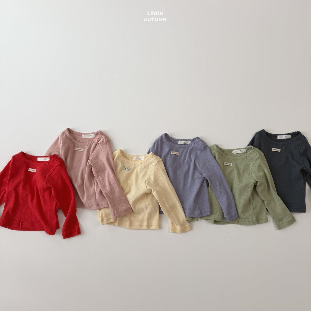 ［LINDO］Day label tee