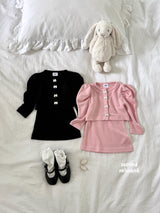 ［second moment］Ribbon one-piece set up