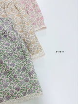 ［puipui］Vienna flower short pants