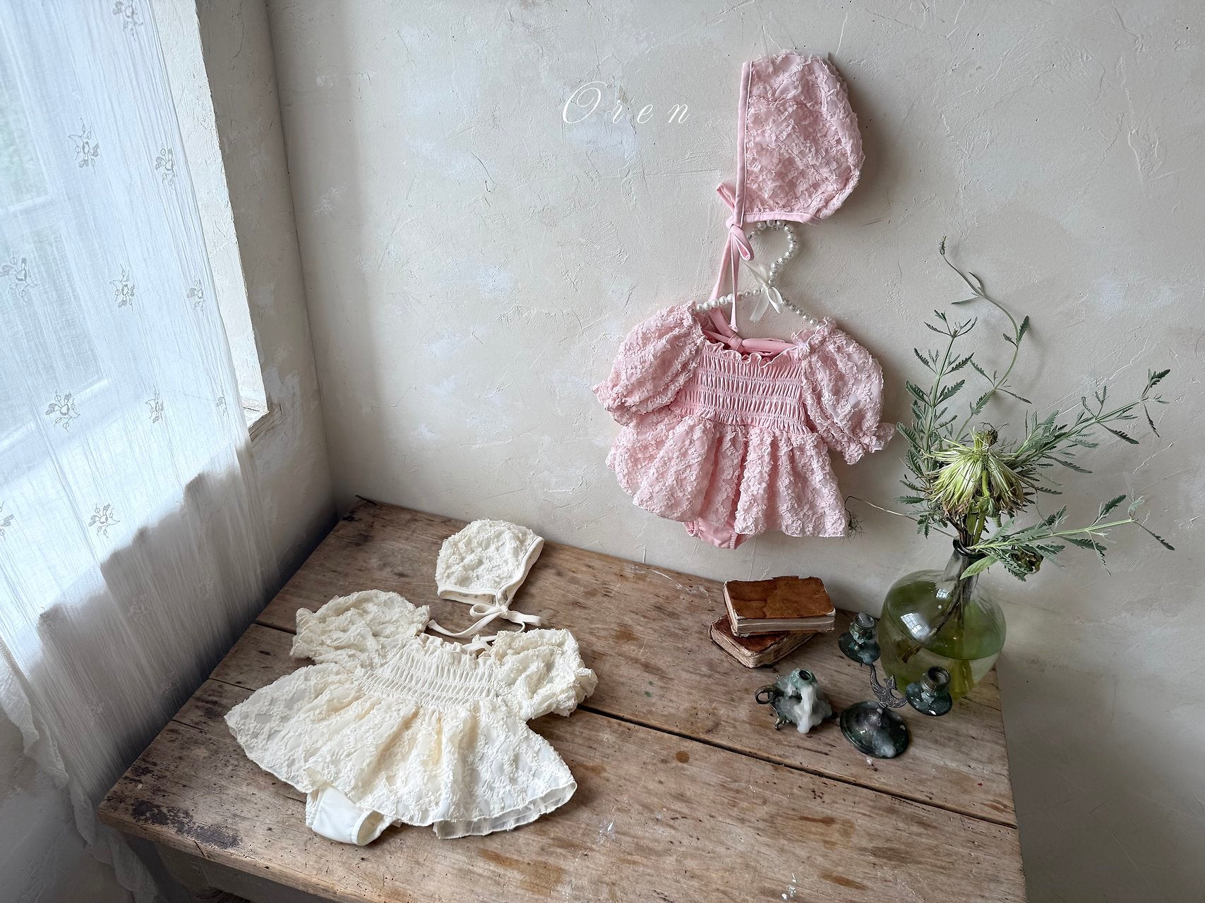 ［OREN］Juliet bloom swim wear set