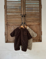 ［La.camel］Brownie  reversible padding suit