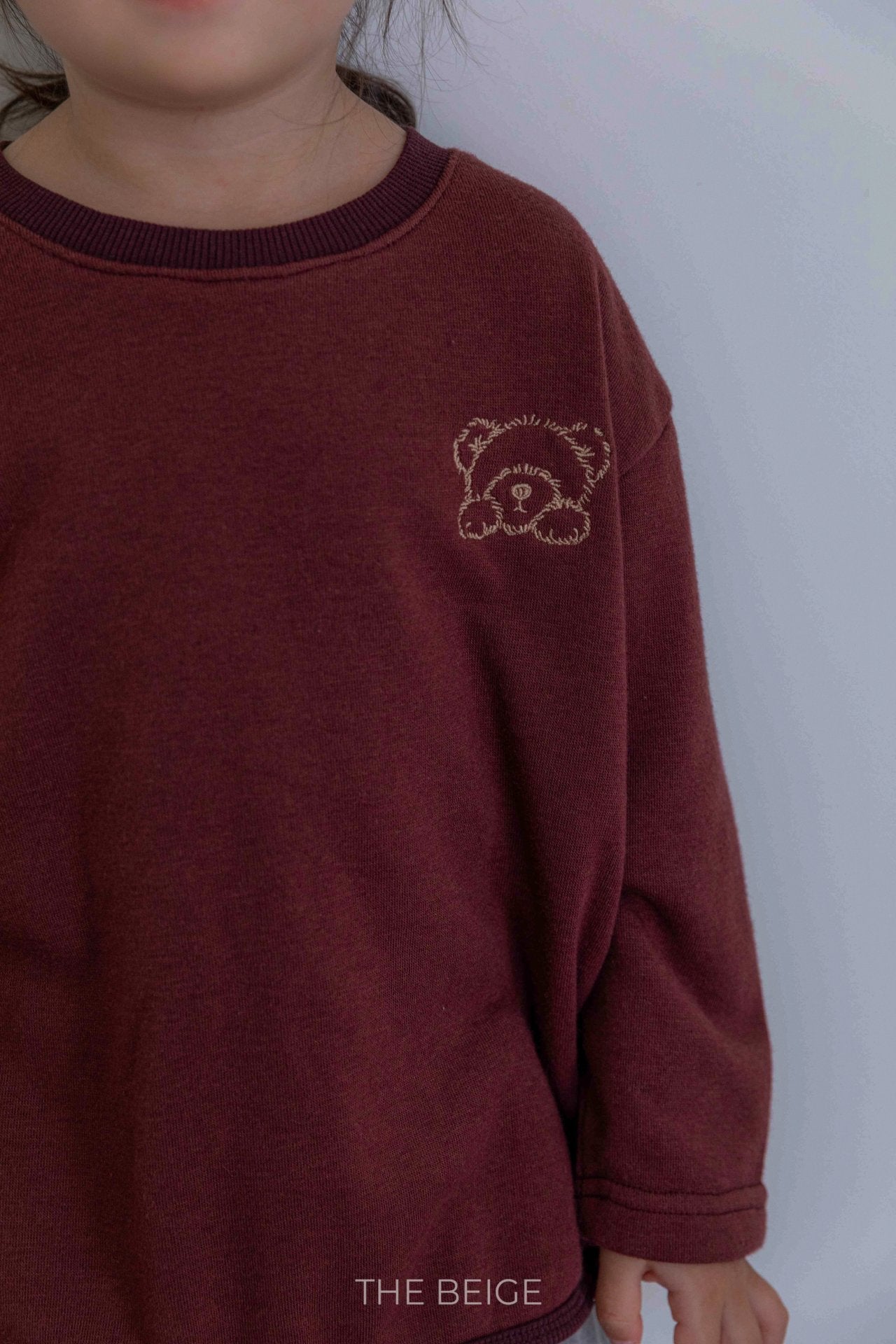 ［The beige］Bear mtm