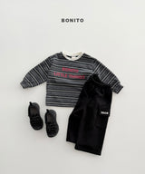 ［Bonito］Little things stripe tee