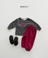 ［Bonito］Little things stripe tee