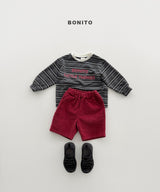 ［Bonito］Little things stripe tee