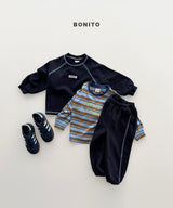 ［Bonito］Little things stripe tee