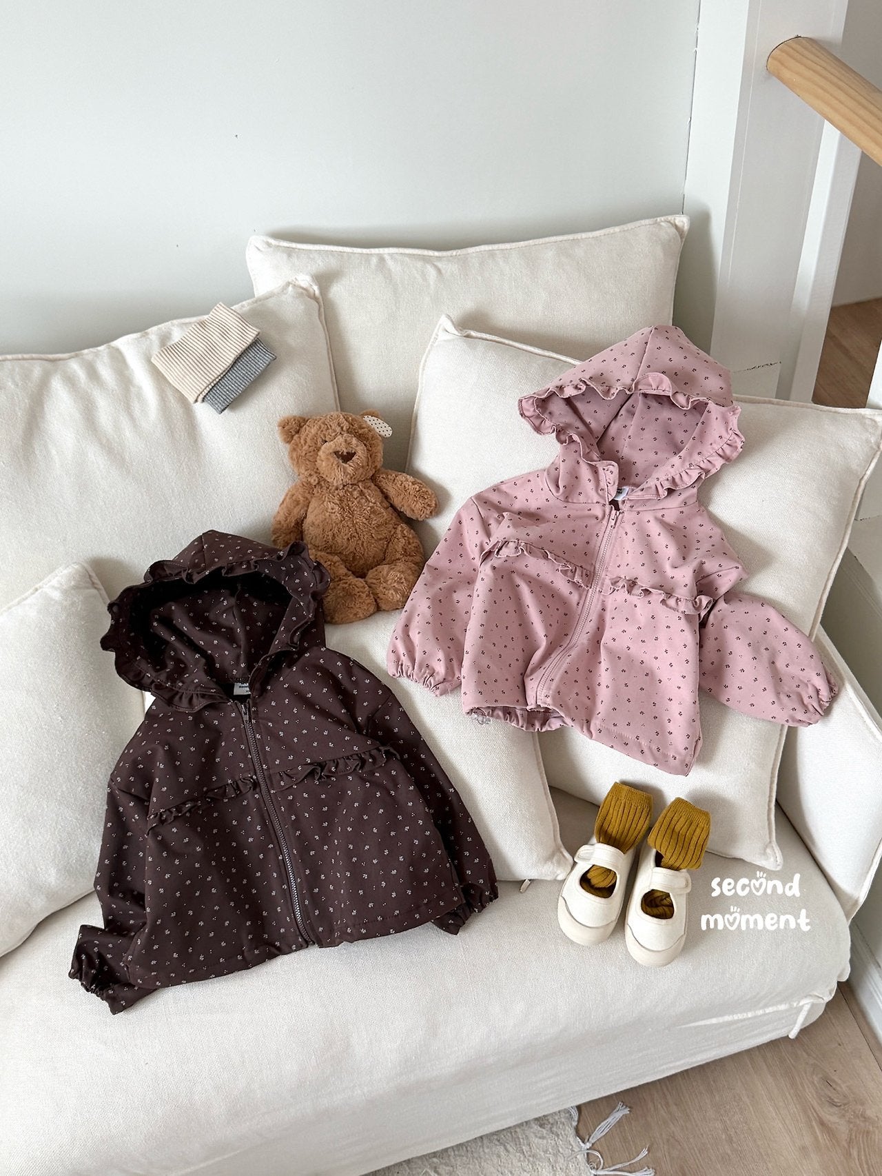 ［second moment］Garden frill jumper