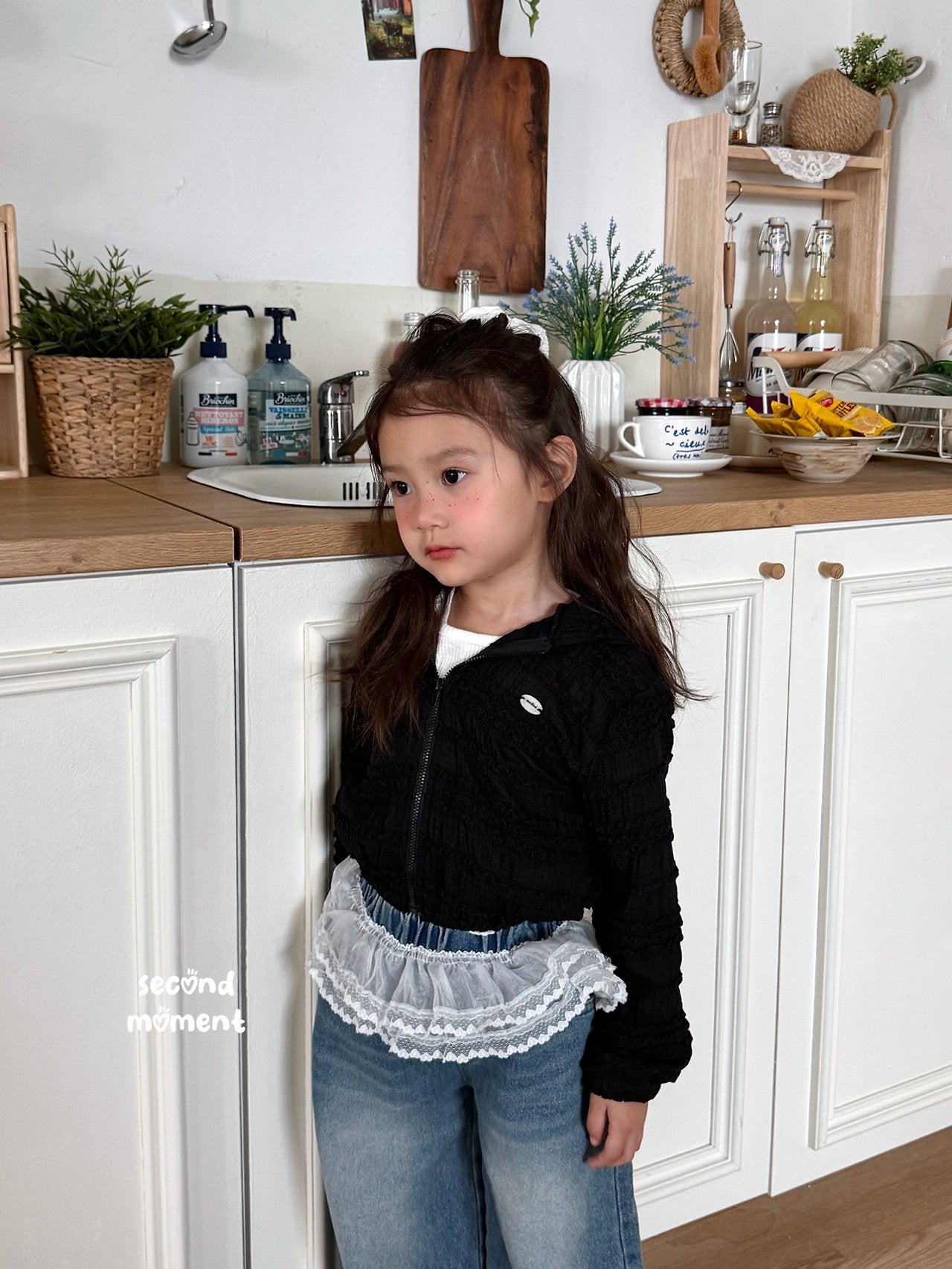 ［second moment］Muse denim pants