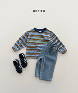 ［Bonito］Little things stripe tee