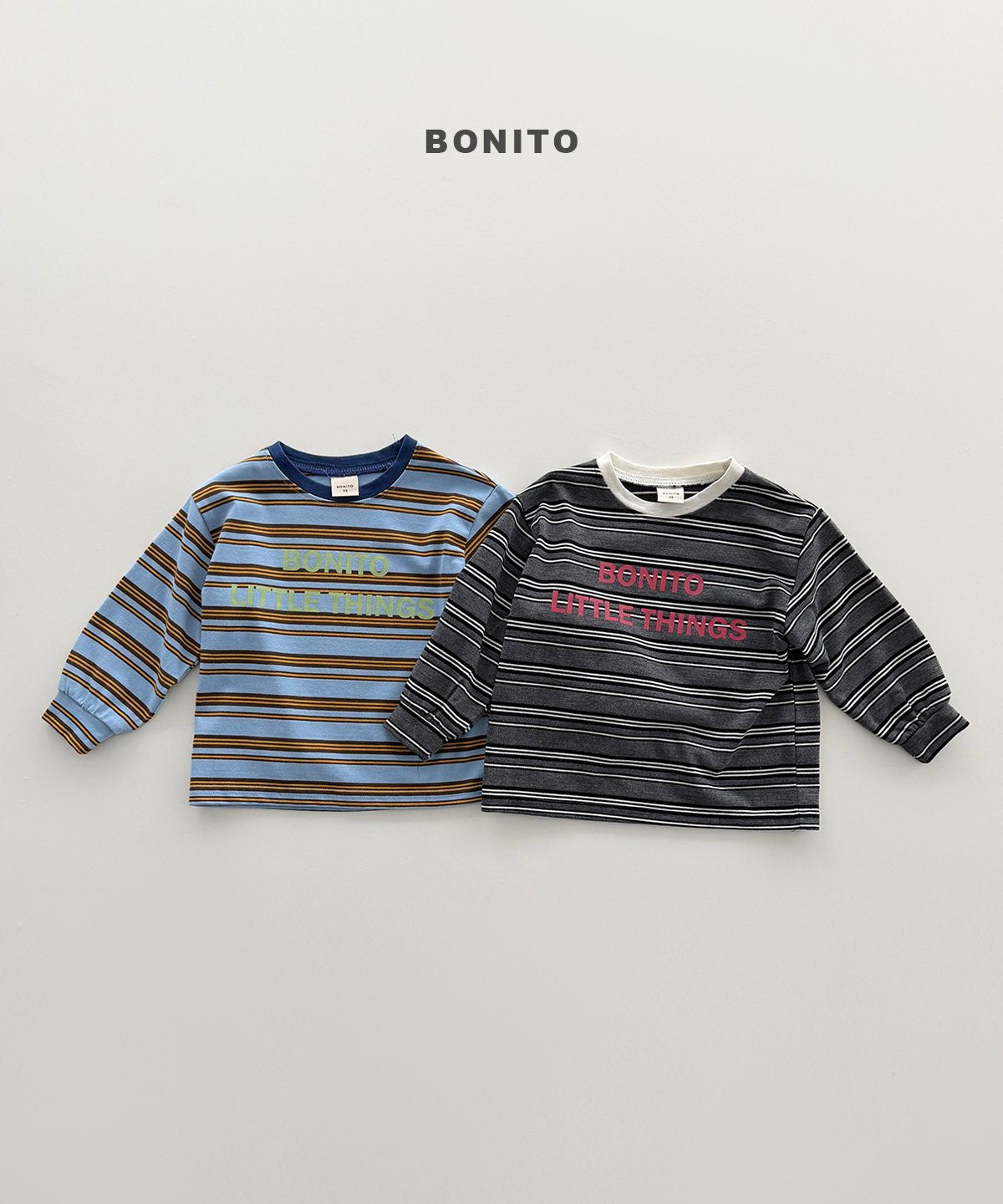 ［Bonito］Little things stripe tee