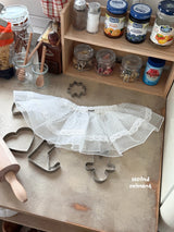 ［second moment］Lace wrap skirt