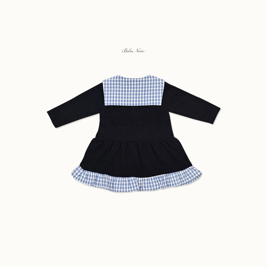 ［bebenine］Maison Check Dress