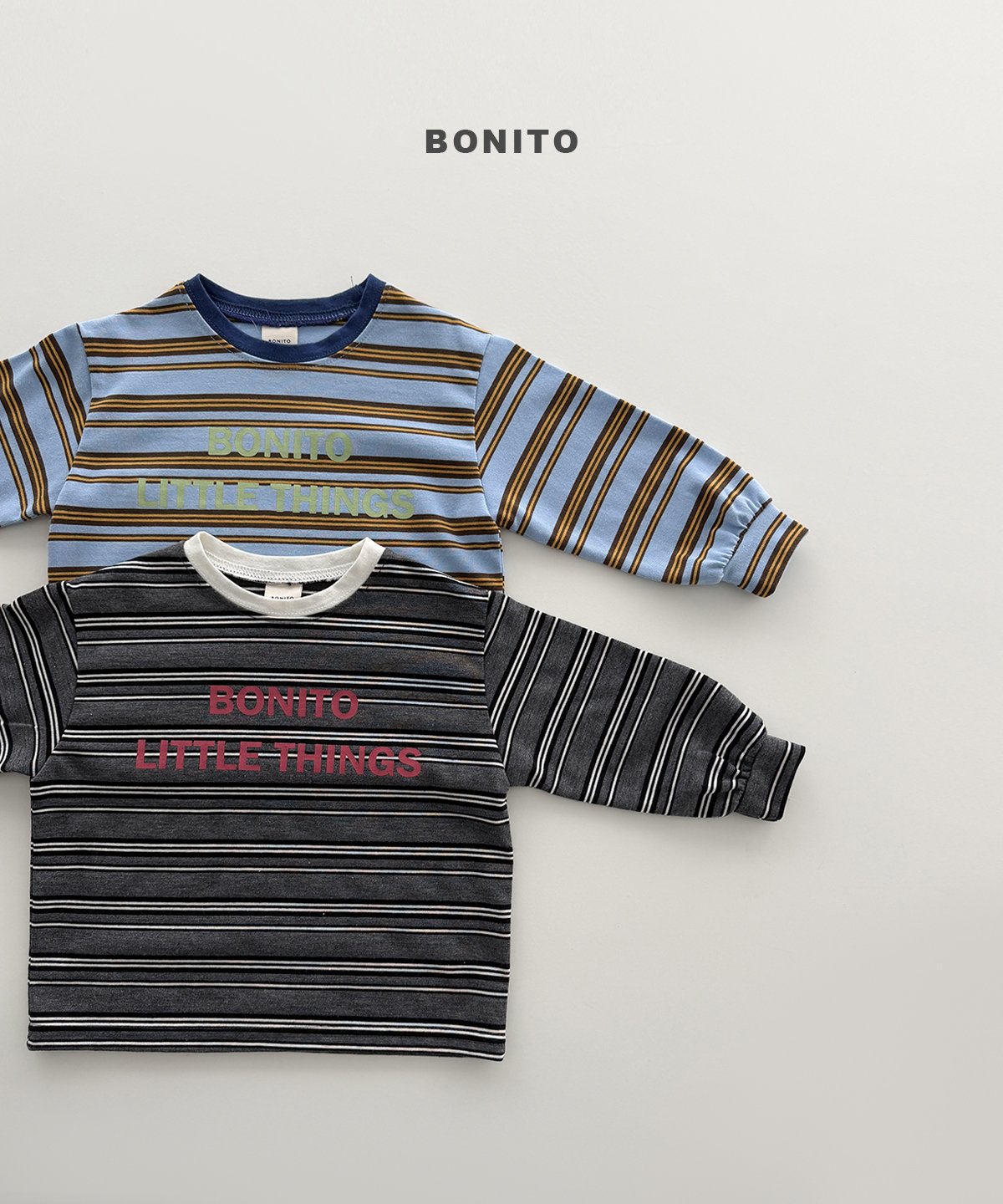［Bonito］Little things stripe tee