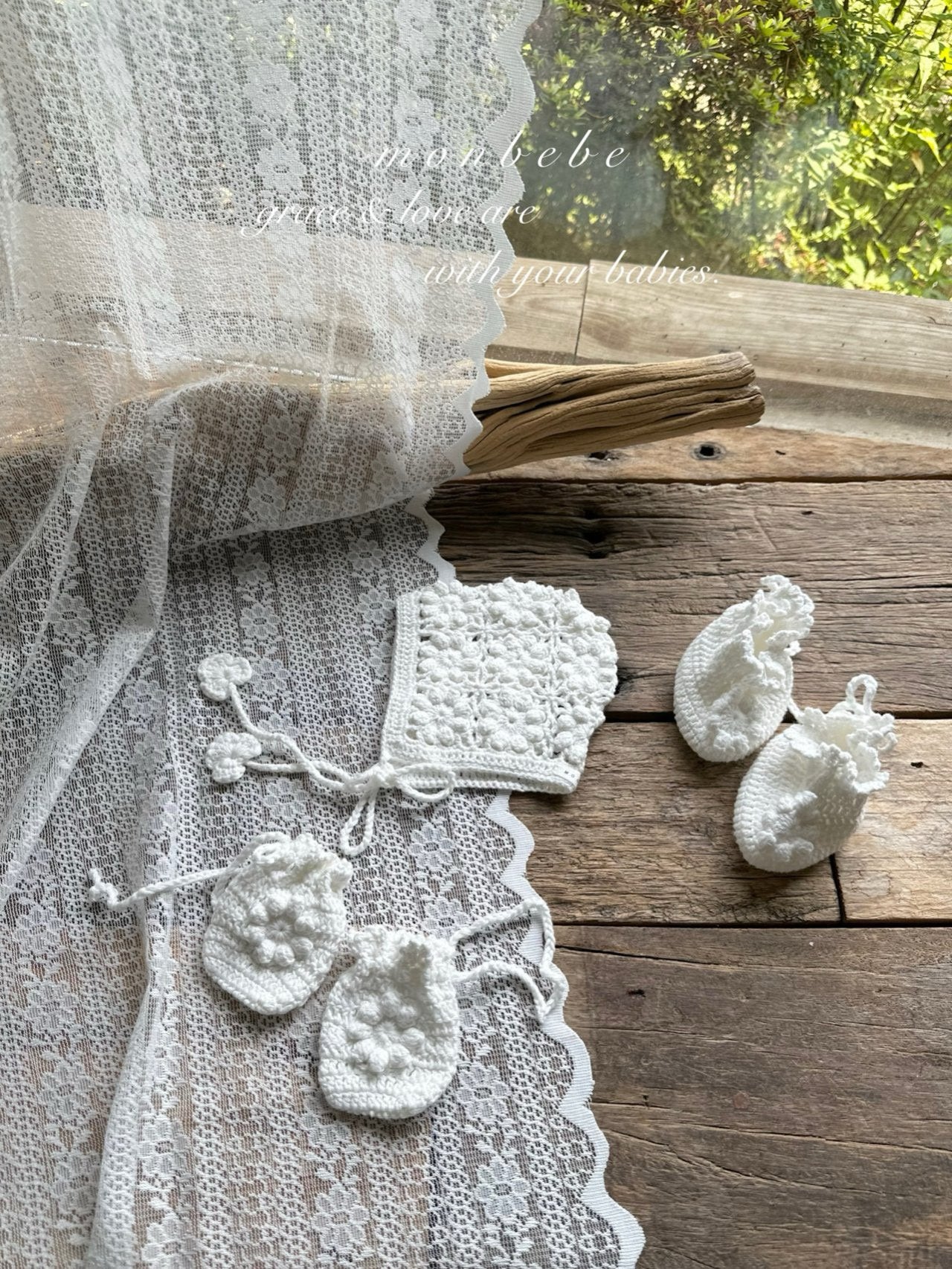 ［monbebe］Handmade mitten