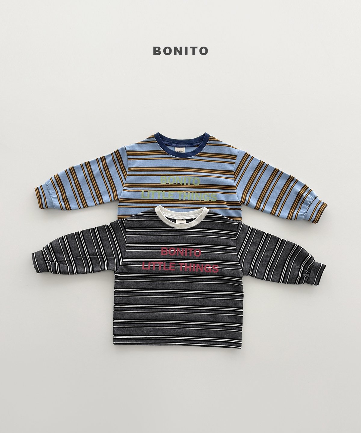 ［Bonito］Little things stripe tee