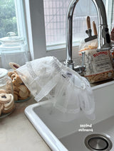 ［second moment］Lace wrap skirt