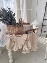 ［marron］Lala frill blouse