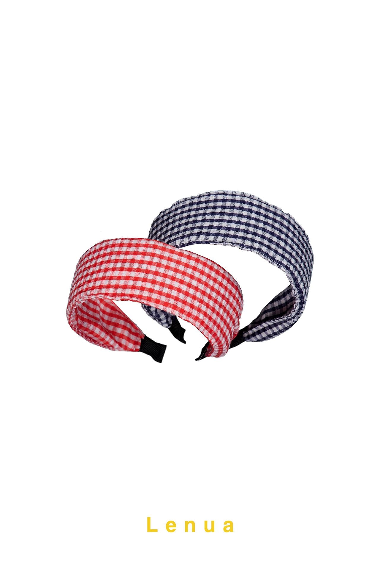 ［lenua］My check hair band