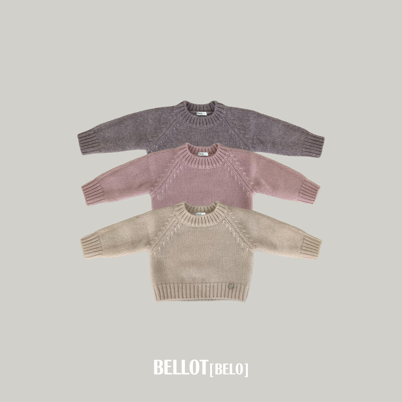 ［BELLOT］Via wool knit (kids)