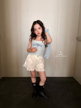 ［comma］Authentic lace sleeveless tops