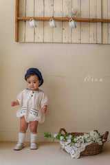 ［OREN］Marinette marine rompers