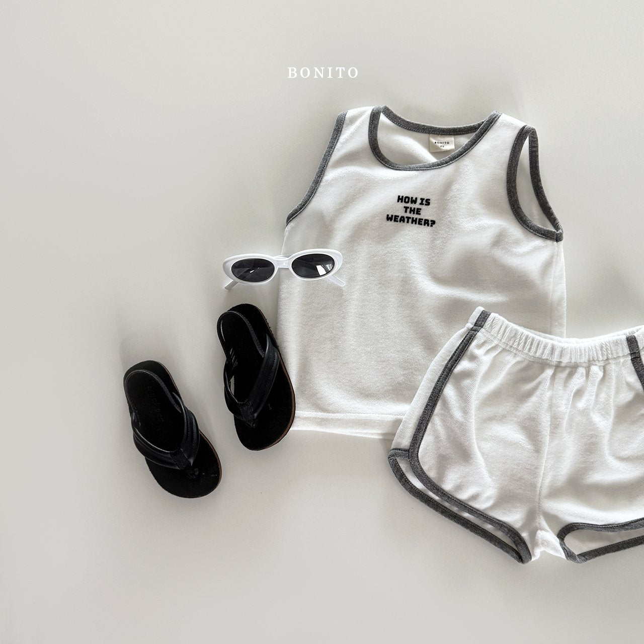 ［Bonito］Weather sleeveless set