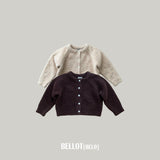 ［BELLOT］Curly alpaca cardigan (kids)
