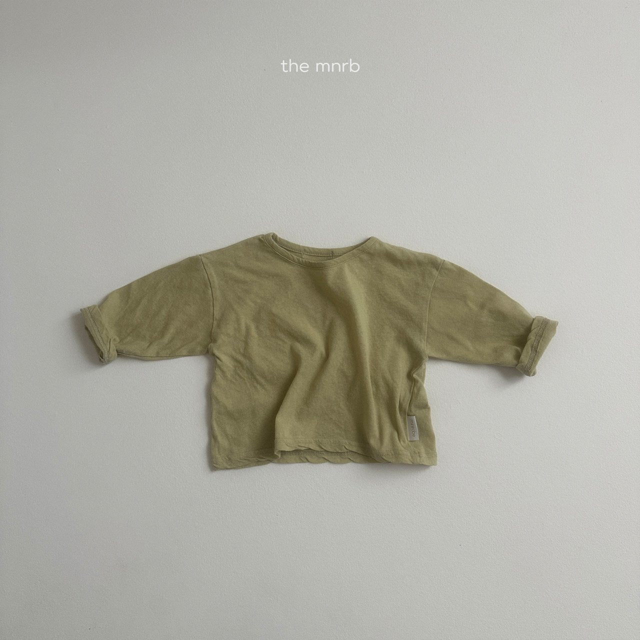 ［minirobe］Summer three-quarter T-shirt