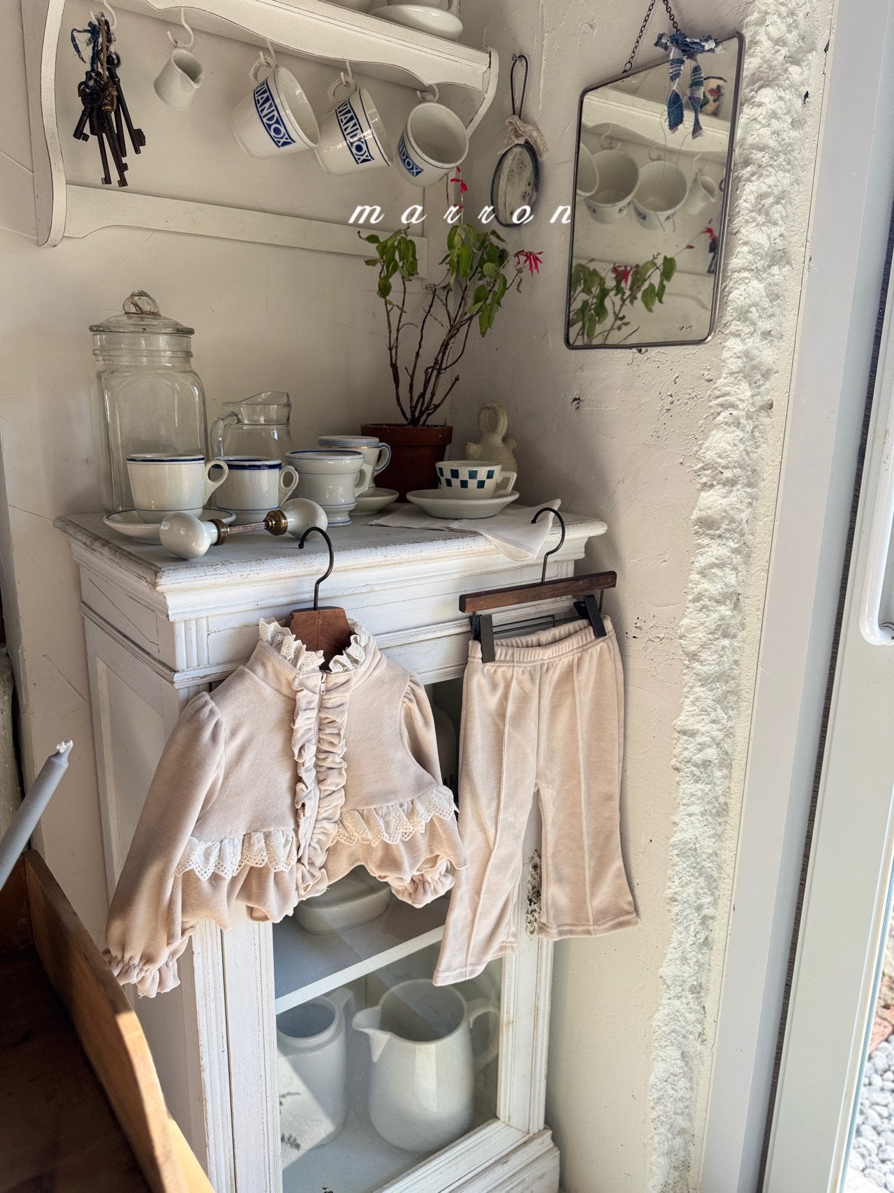 ［marron］Daily flare pants