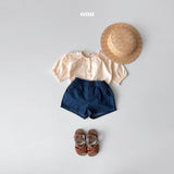 ［onu］Denim short pants