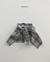 ［Bonito］Check shawl