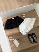 ［second moment］Fondue cancan skirt