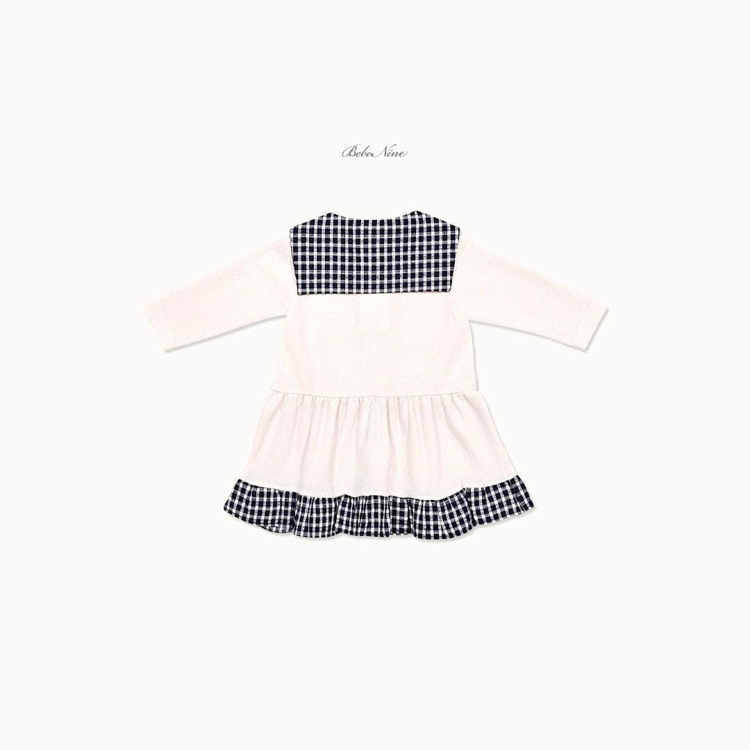 ［bebenine］Maison Check Dress