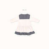 ［bebenine］Maison Check Dress