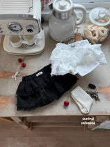 ［second moment］Fondue cancan skirt