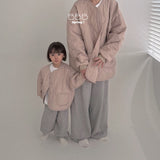 ［Bella bambina］No collar spring jacket (mom & dad)