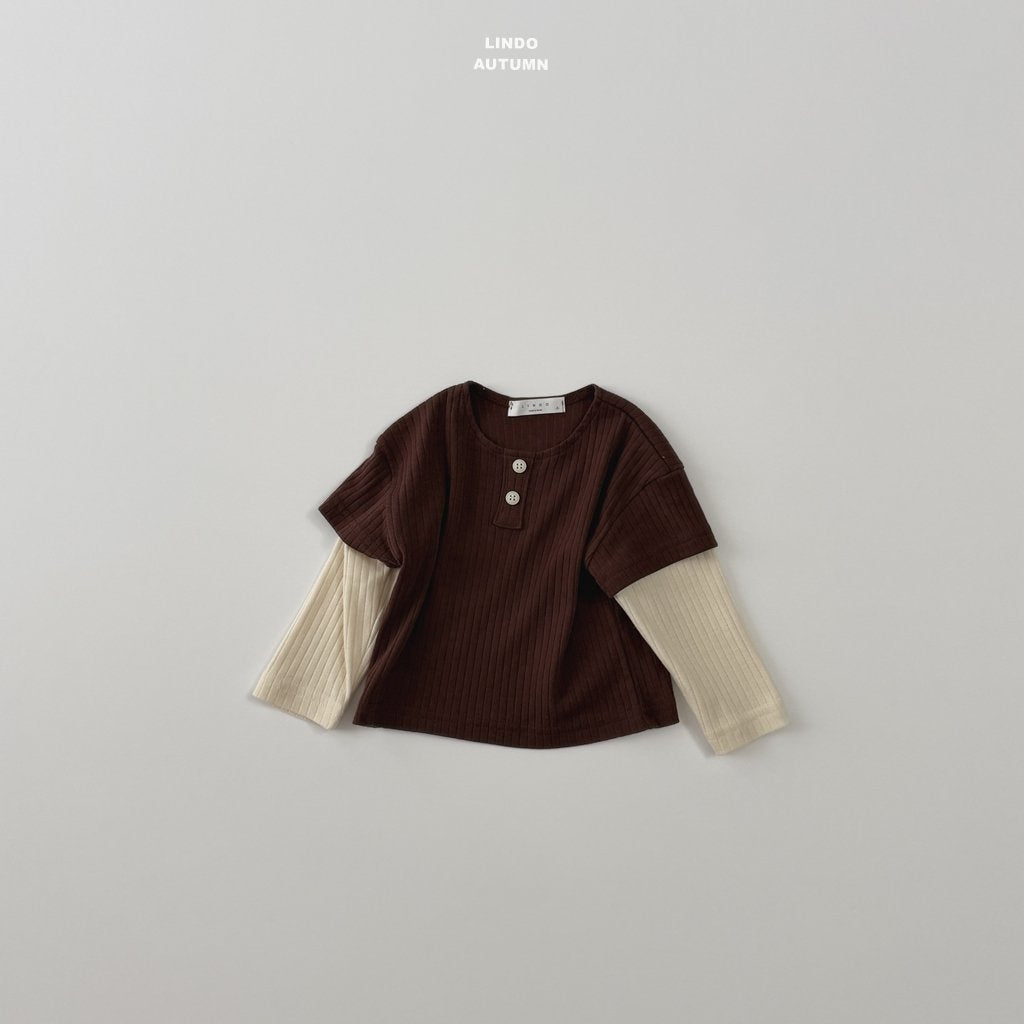 ［LINDO］Candy layered tee