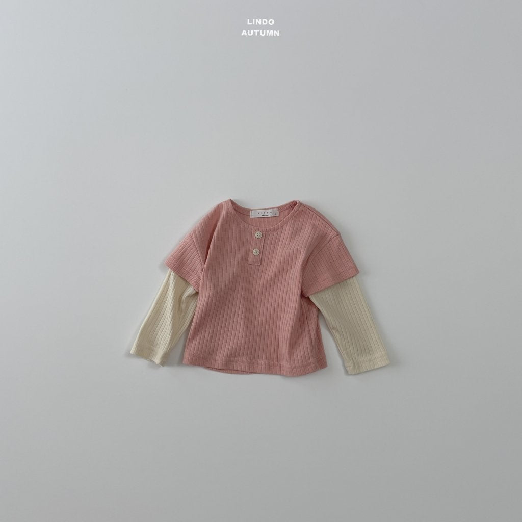 ［LINDO］Candy layered tee