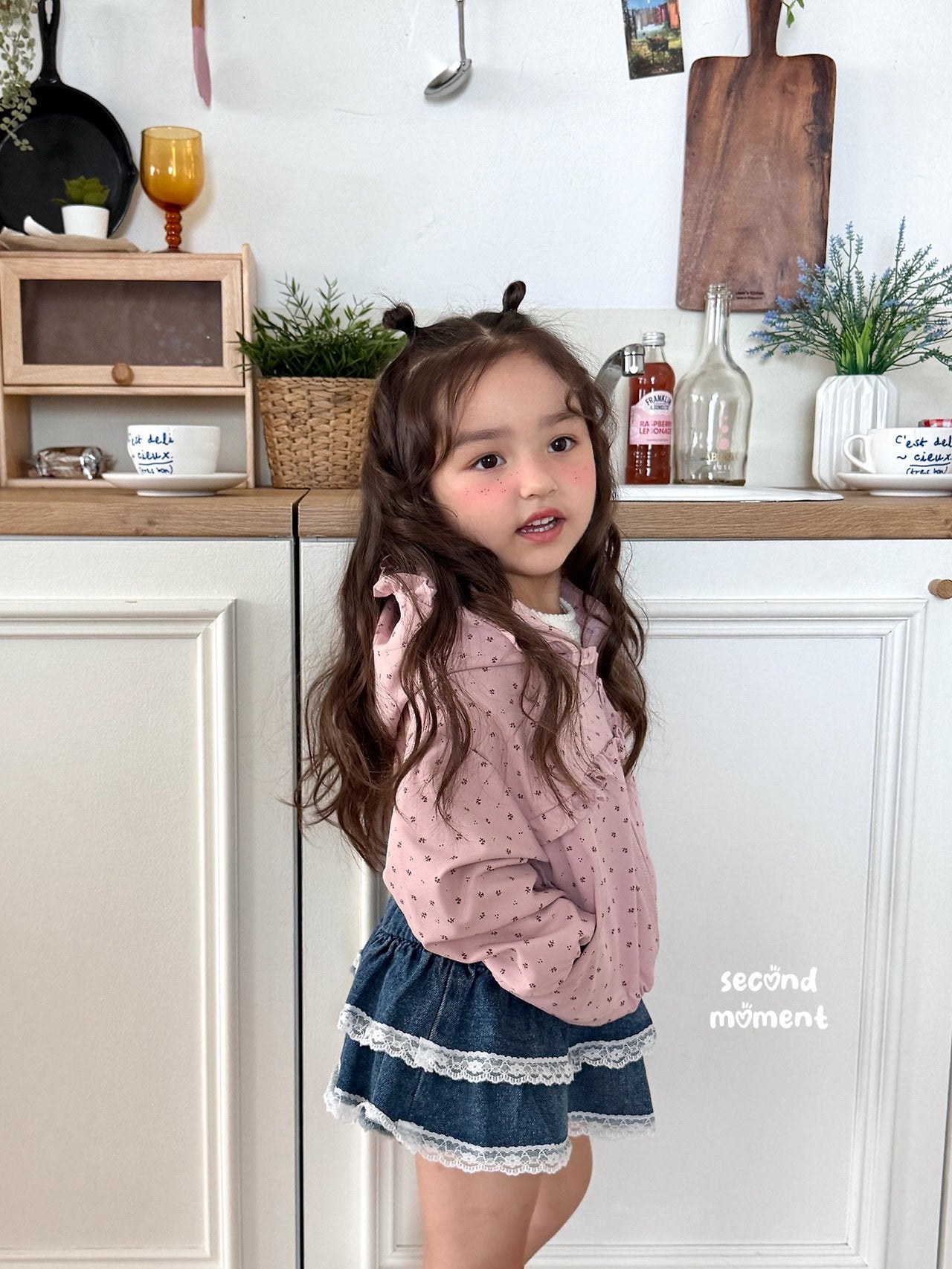 ［second moment］Garden frill jumper