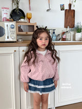 ［second moment］Garden frill jumper