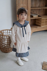 ［bebenine］Maison Check Dress