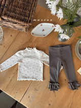 ［marron］Frill leggings