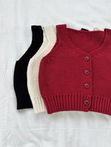 ［azalea］Honey knit vest (kids)