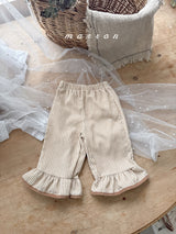 ［marron］Lala frill pants