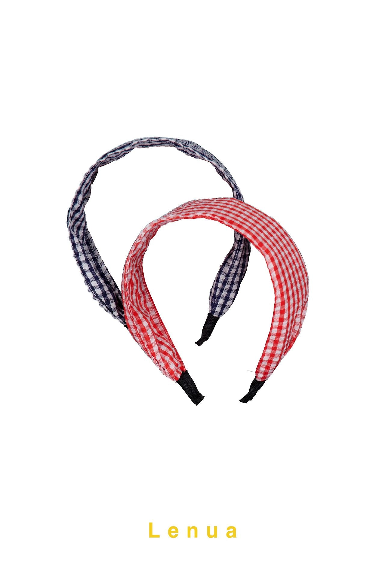 ［lenua］My check hair band