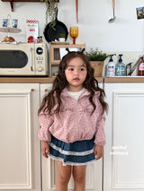 ［second moment］Garden frill jumper